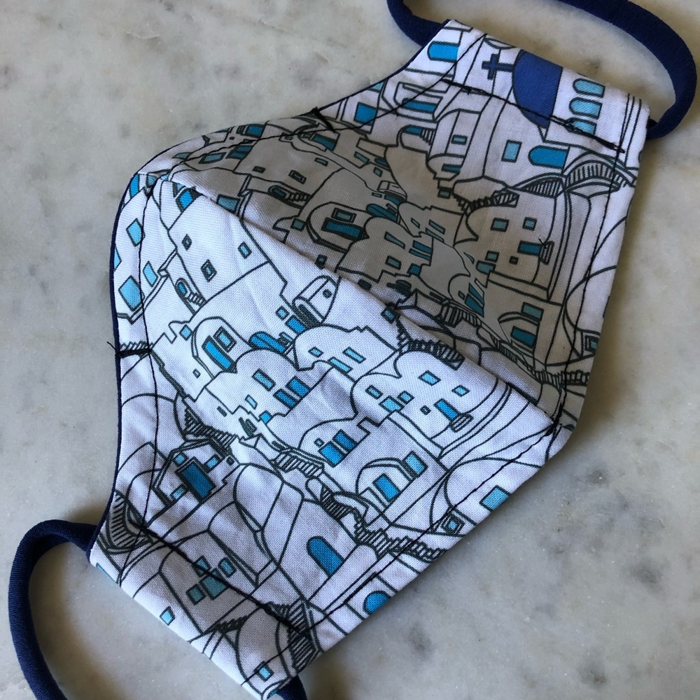 Greece 🇬🇷 🇬🇷 🇬🇷 Handmade cotton mask